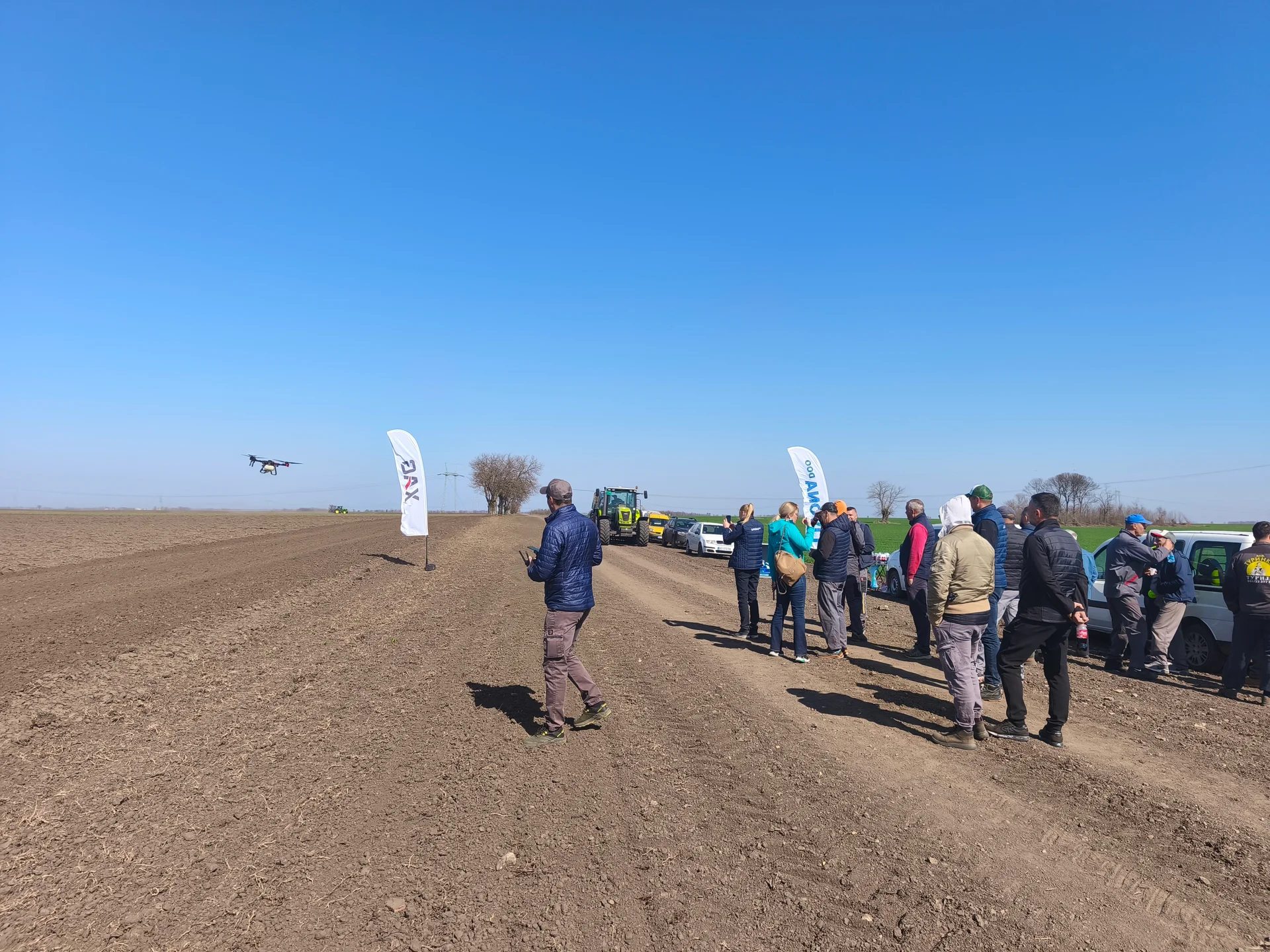 Demonstracija XAG sistema u Turiji – dron P100 Pro i autopilot APC2